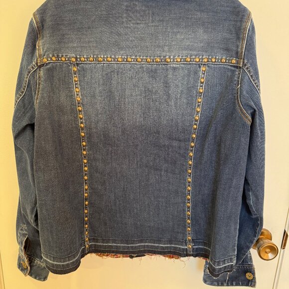 LVPL by Liverpool Studded Denim Jacket, XL16 - Picture 3 of 10